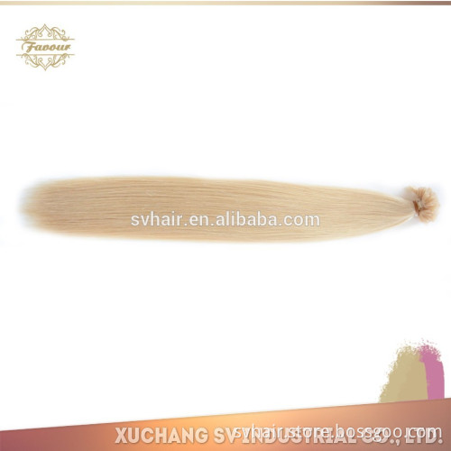 high Quality u tip hair/nail tip hair extensions/remy u tip keratin human hair extension 60#